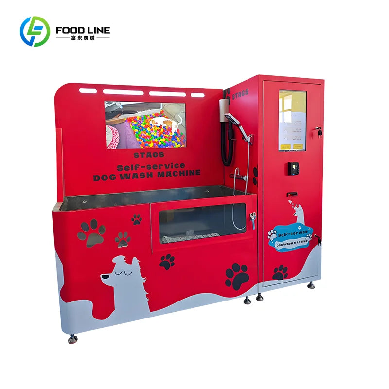 Quiet Self-Service Pet Washing Machine – Commercial Grade
