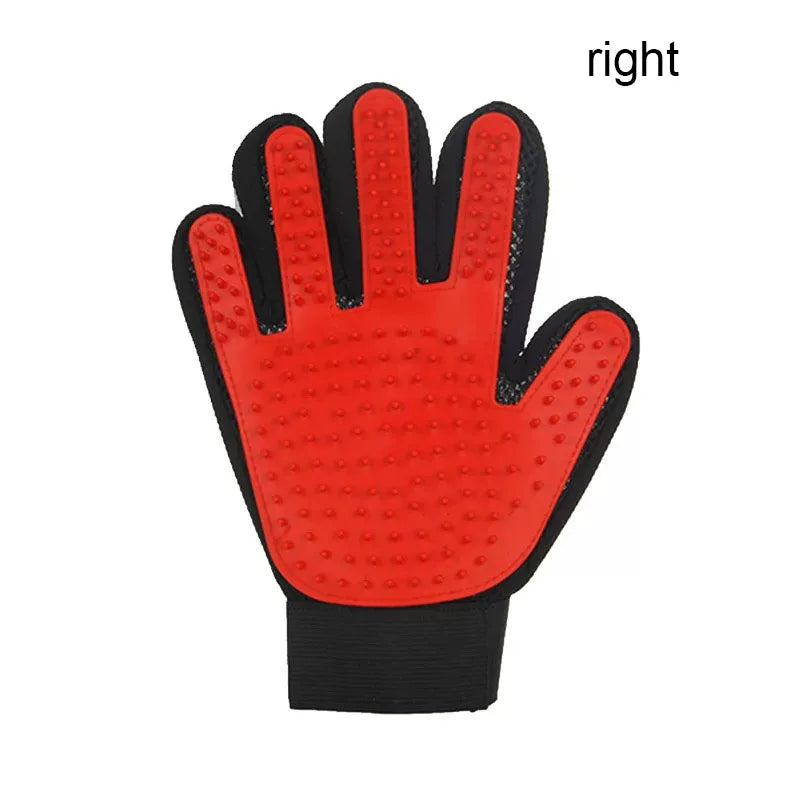 Pet Grooming & Deshedding Massage Glove