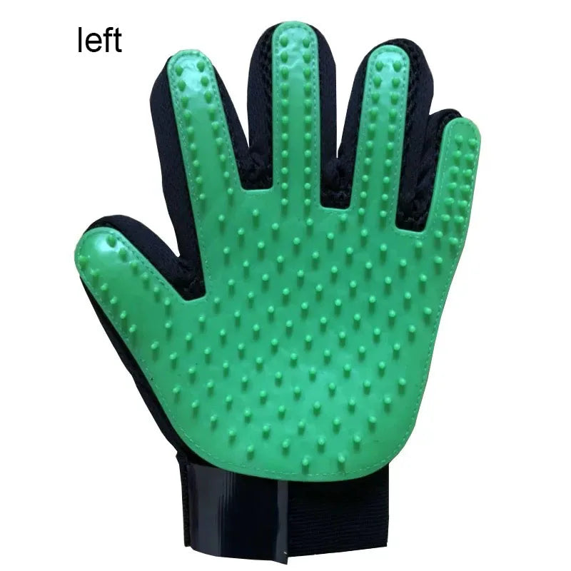 Pet Grooming & Deshedding Massage Glove