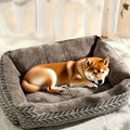 Ultra Soft Plush Round Dog Bed – Thick Cushioned Lounge for Dogs & Cats | M–XXL