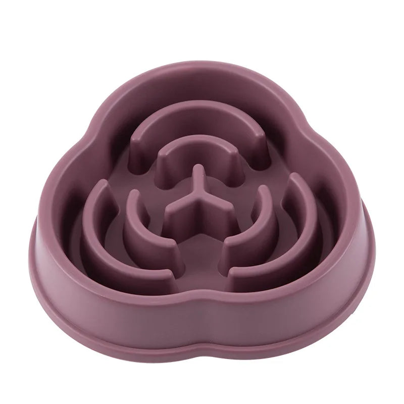 Anti-Choke Slow Feed Pet Bowl – Non-Slip Maze Design (Several Colours & Designs to Pick)