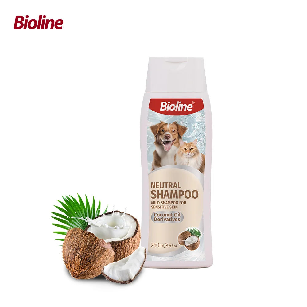 Bioline Hypoallergenic Pet Shampoo 250ml – Sensitive Skin Formula
