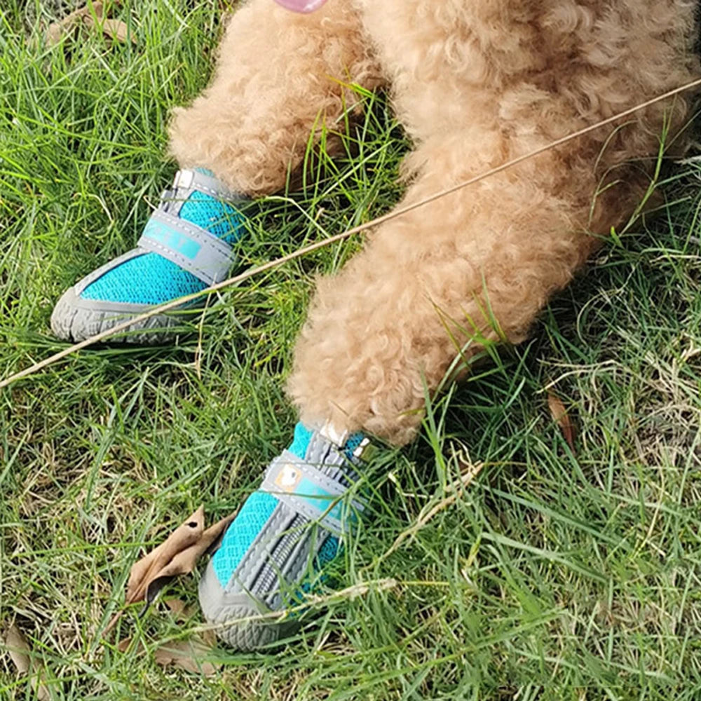 Waterproof Anti-Slip / Anti Burn Dog Boots – All Season Paw Protectors (4pcs)