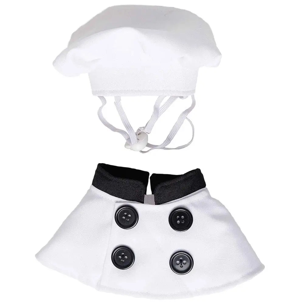 Dog Chef Hat & Scarf Costume Set – Festive Fancy Dress