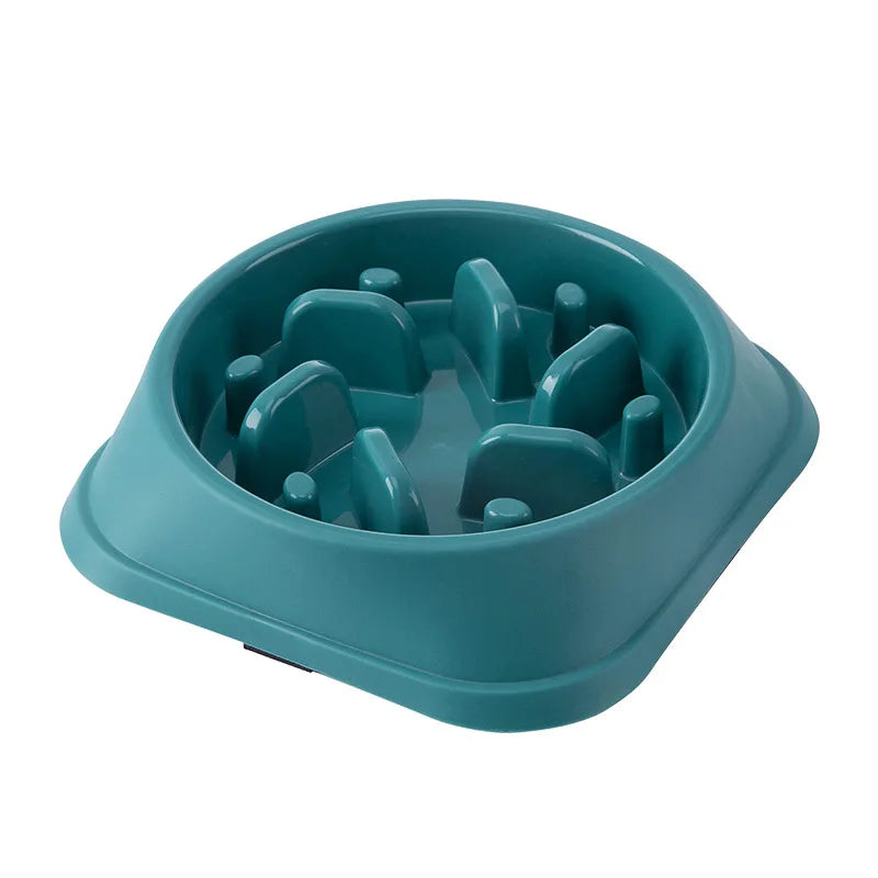 Anti-Choke Slow Feed Pet Bowl – Non-Slip Maze Design (Several Colours & Designs to Pick)
