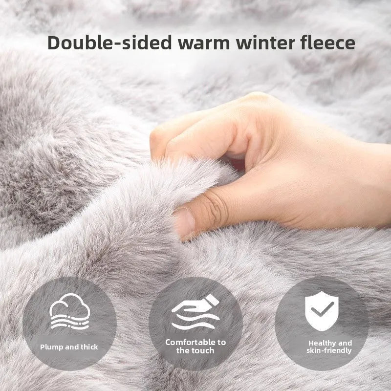 Double-Sided Cotton Dog Mat – Warm Fleece Sleeping Pad for Dogs | 90x45cm & 120x60cm