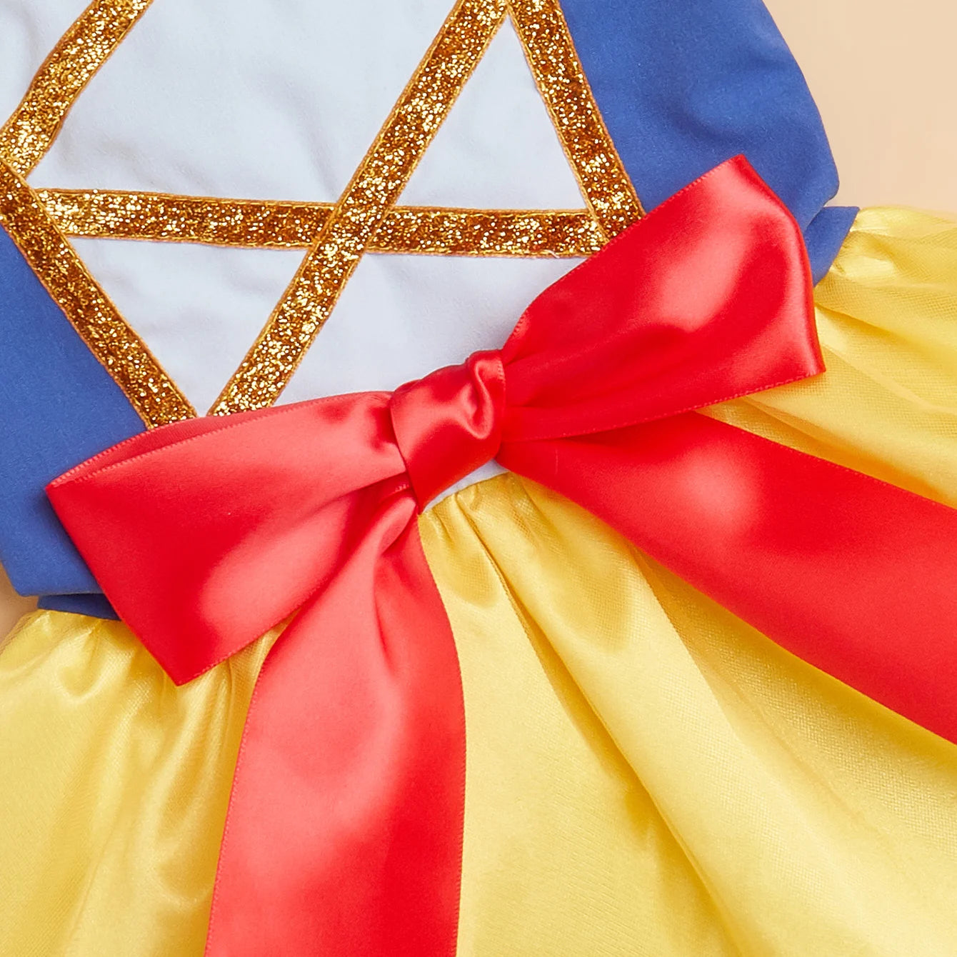 Snow White Princess Dog Dress – Costume for Christmas, Halloween & Special Occasions