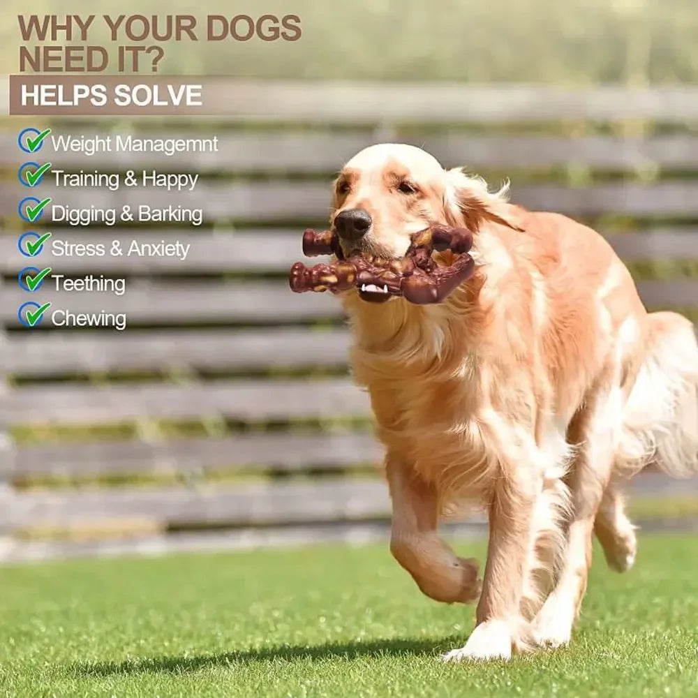Indestructible Gorilla Dog Chew Toy – For Aggressive Chewers