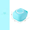 Silicone Pet Shampoo Brush & Massage Comb