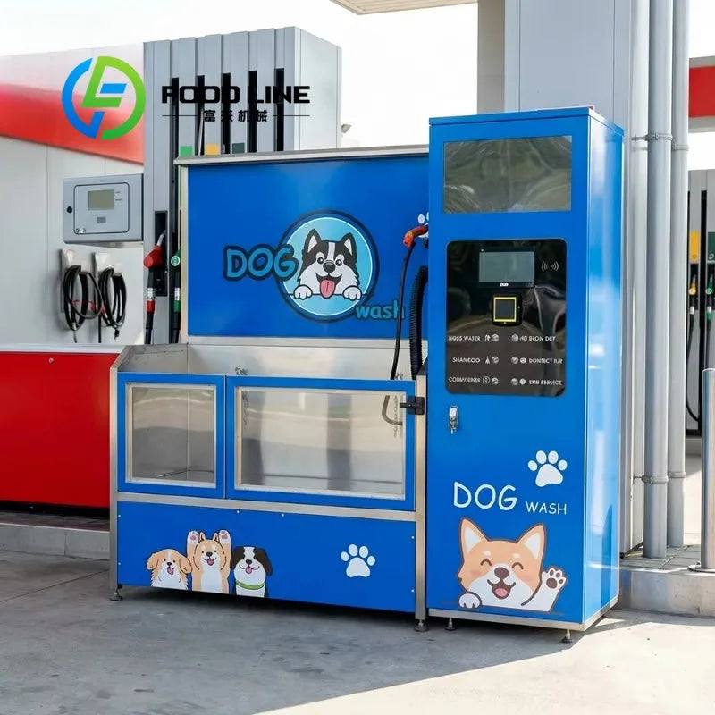 Commercial Self-Service Pet Washing Station – Stainless Steel