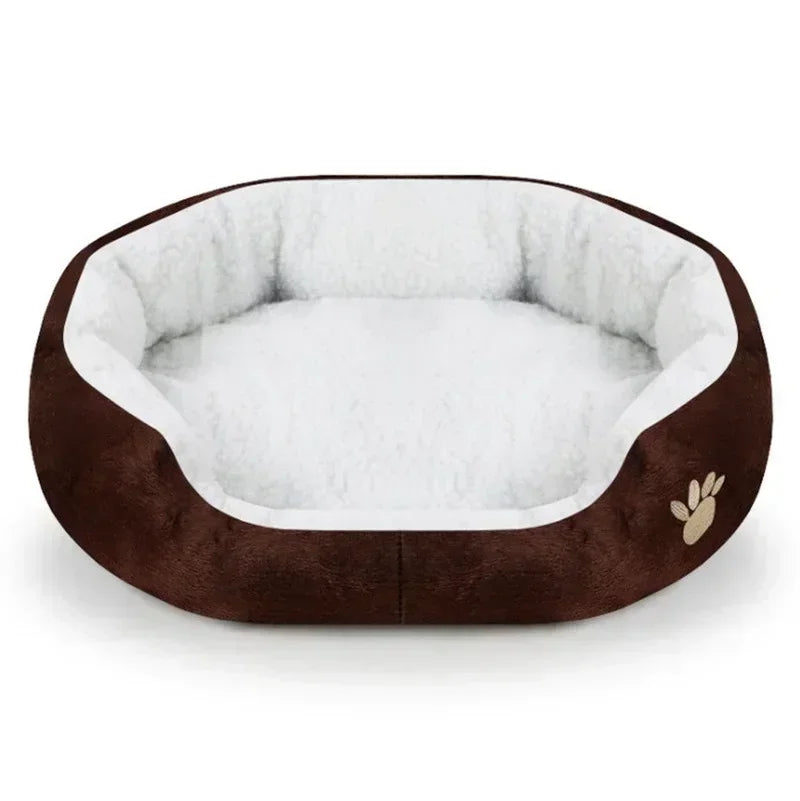 Plush Sofa Dog Bed – Warm Cashmere-Feel Pet Lounger for Dogs & Cats | 40x45cm