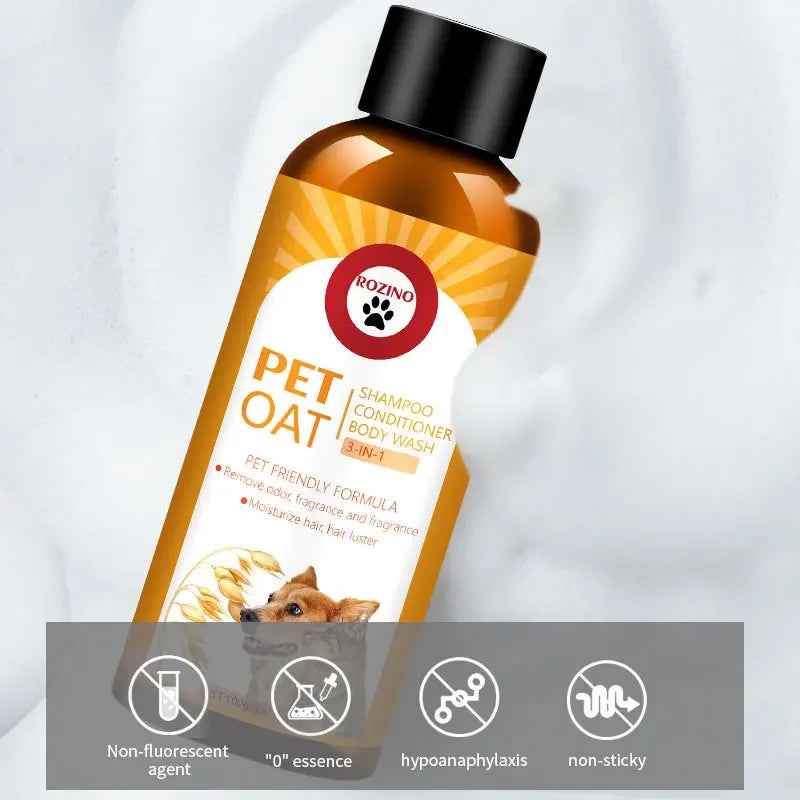 PetOat - 3-in-1 Pet Shampoo, Conditioner & Deodoriser 100ml