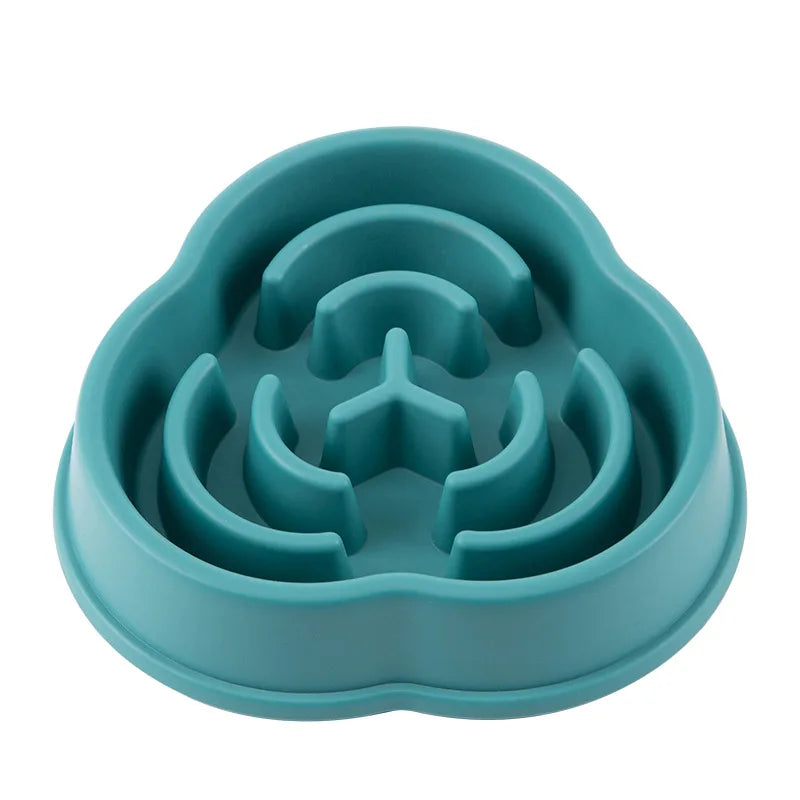 Anti-Choke Slow Feed Pet Bowl – Non-Slip Maze Design (Several Colours & Designs to Pick)