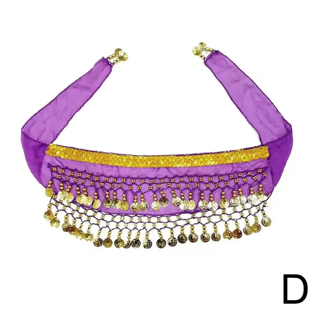 Pet Belly Dance Hip Scarf & Booty Decoration – Sequin Pet Costume
