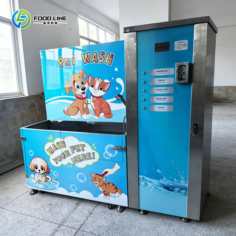 Quiet Self-Service Pet Washing Machine – Commercial Grade