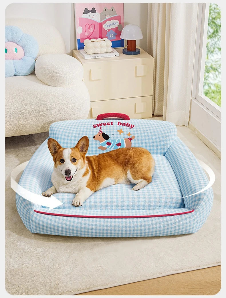 "Sweet Baby" Pet Sofa Bed – All-Season Dog & Cat Bed | S, M, L & XL