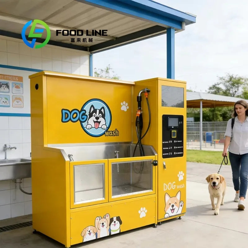 Commercial Self-Service Pet Washing Station – Stainless Steel