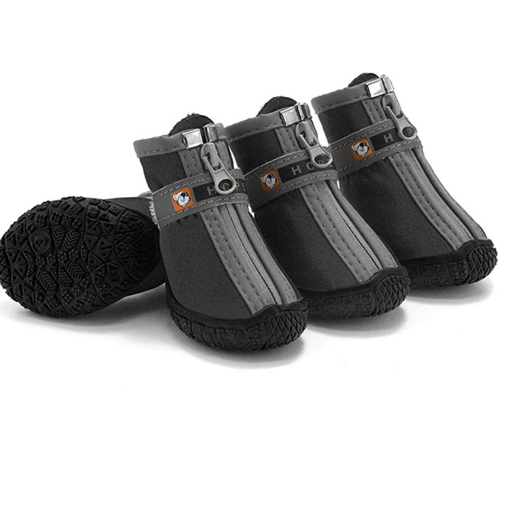 Waterproof Anti-Slip / Anti Burn Dog Boots – All Season Paw Protectors (4pcs)