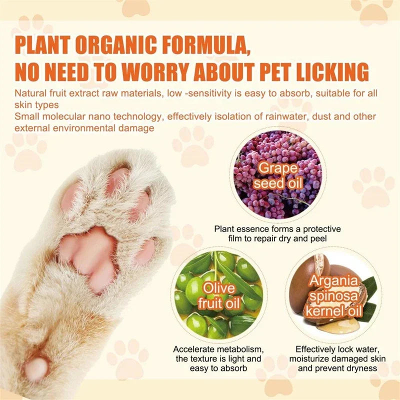 Natural Dog & Cat Paw Balm – Moisturising Paw & Nose Cream