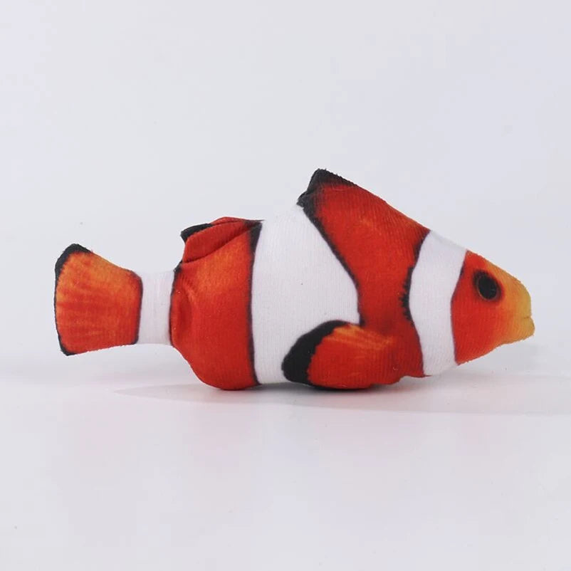 Realistic Fish Cat Toy – PP Cotton Plush Catnip-Style Chew & Tease Toy | 8 Designs