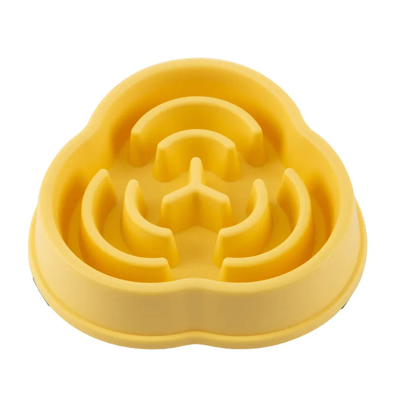 Anti-Choke Slow Feed Pet Bowl – Non-Slip Maze Design (Several Colours & Designs to Pick)