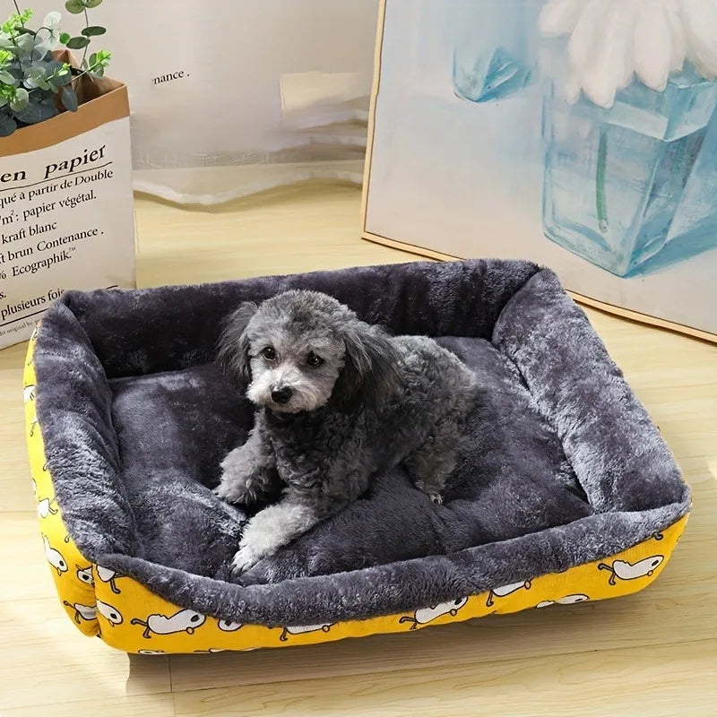 Convertible Dog Sofa Bed – Breathable Indoor Pet Bed for Dogs & Puppies | S–XXL