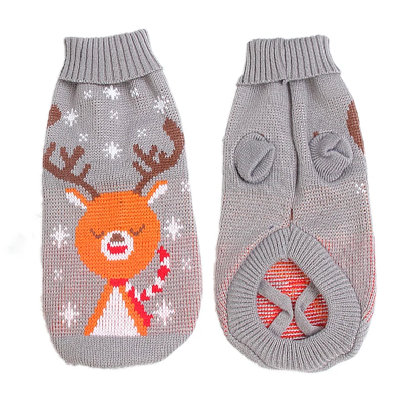 BellyRub Luxury Festive Jumpers  – Warm Autumn & Winter Coat for Pets / 5 Styles