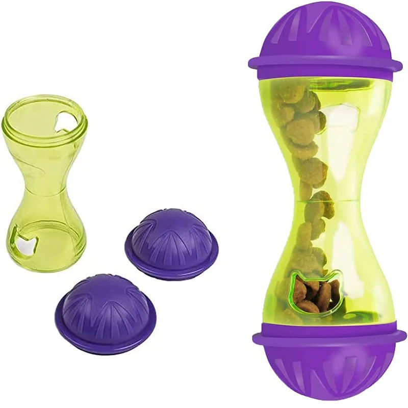 Interactive Cat/Dog Food Tumbler & Treat Dispenser Ball