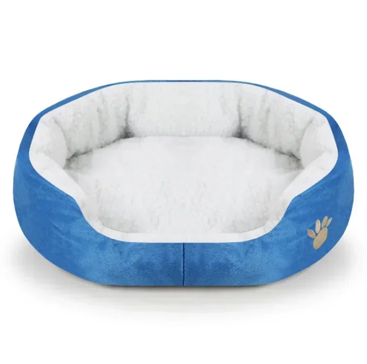 Plush Sofa Dog Bed – Warm Cashmere-Feel Pet Lounger for Dogs & Cats | 40x45cm