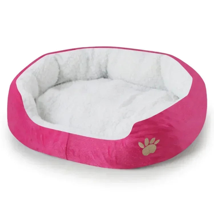 Plush Sofa Dog Bed – Warm Cashmere-Feel Pet Lounger for Dogs & Cats | 40x45cm