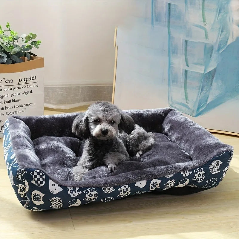 Convertible Dog Sofa Bed – Breathable Indoor Pet Bed for Dogs & Puppies | S–XXL