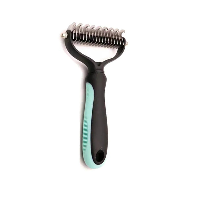 Professional Pet Deshedding Brush & Knot Cutter