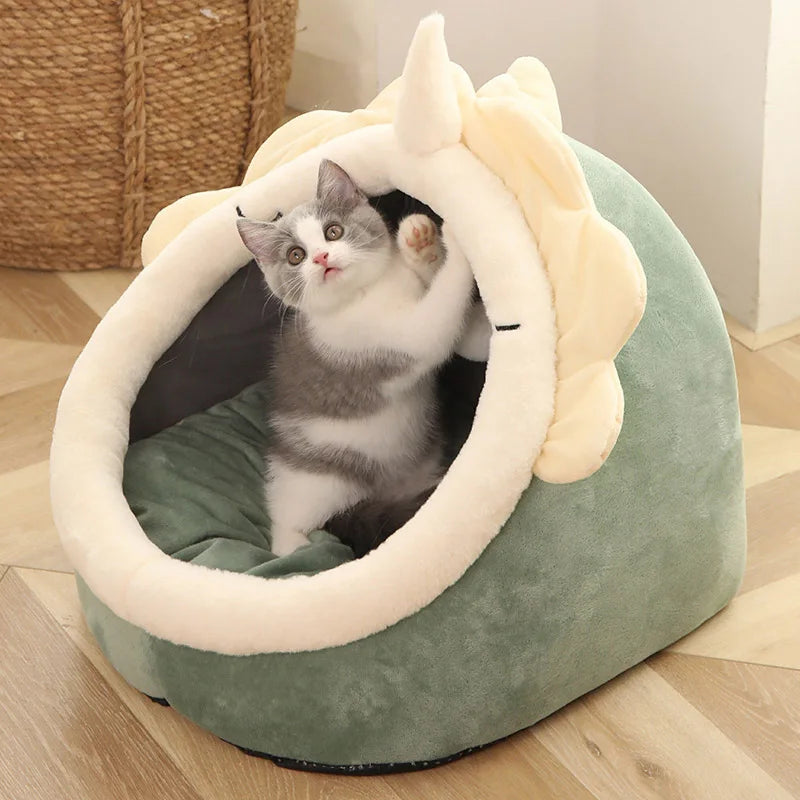 BellRub Kitty Cave – Washable Cave Bed