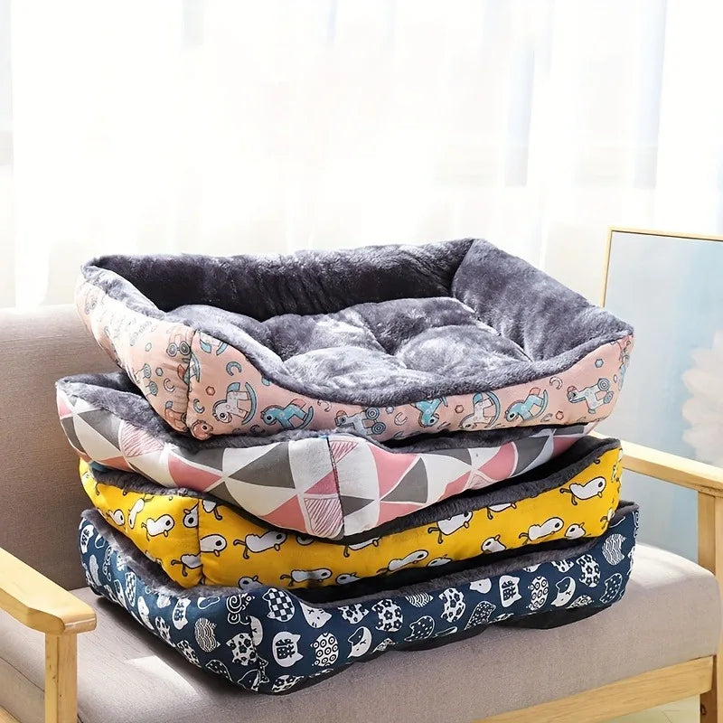 Convertible Dog Sofa Bed – Breathable Indoor Pet Bed for Dogs & Puppies | S–XXL