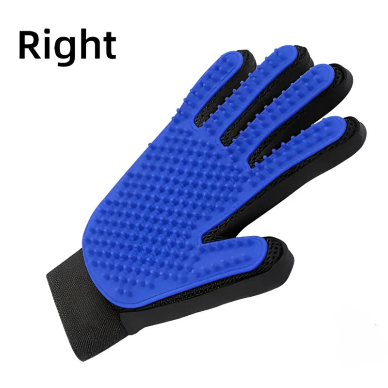 Pet Grooming & Deshedding Massage Glove