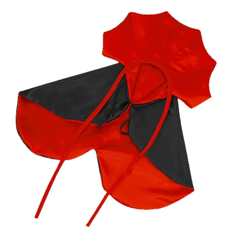 Vampire Cape Pet Costume – Spooky Cloak for Dogs & Cats