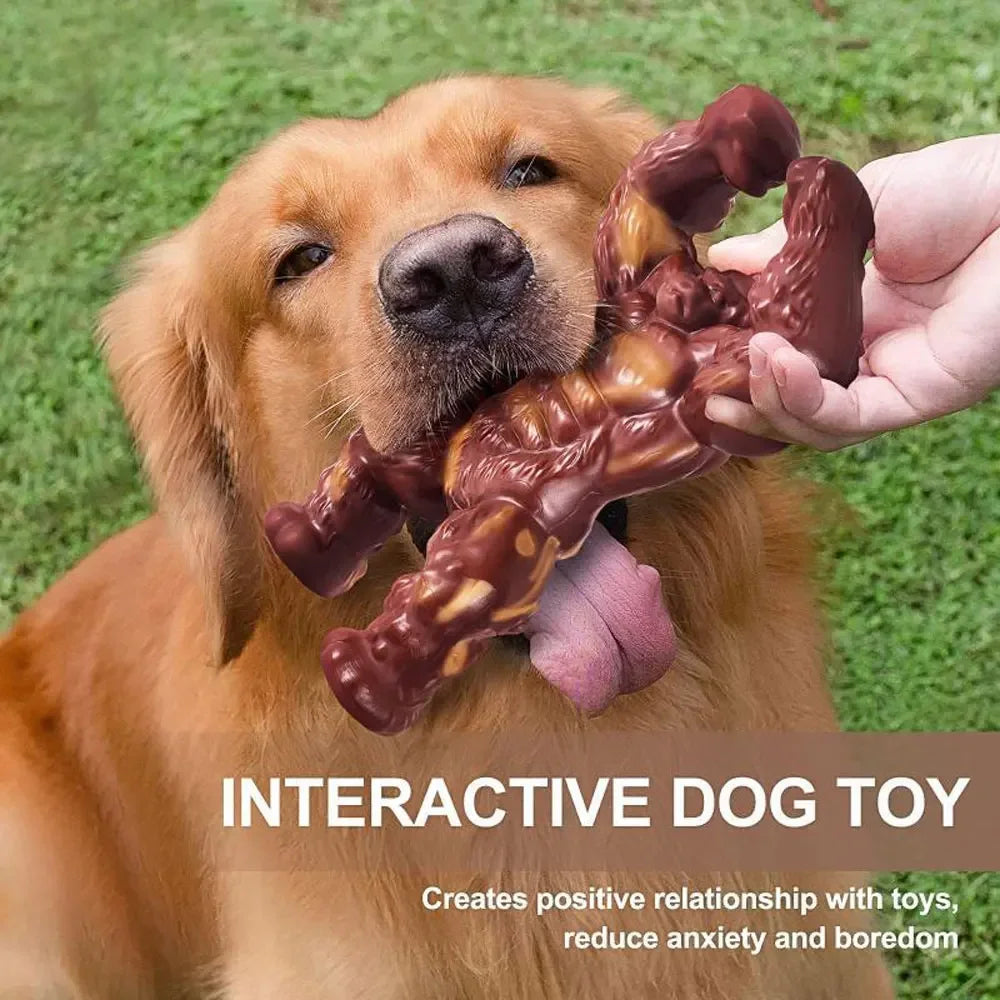 Indestructible Gorilla Dog Chew Toy – For Aggressive Chewers