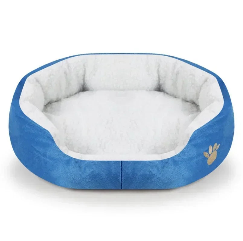 Plush Sofa Dog Bed – Warm Cashmere-Feel Pet Lounger for Dogs & Cats | 40x45cm