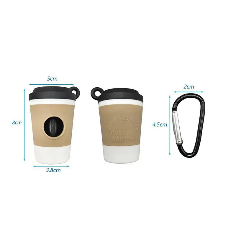 Portable Dog Poop Bag Dispenser & Waste Storage Box