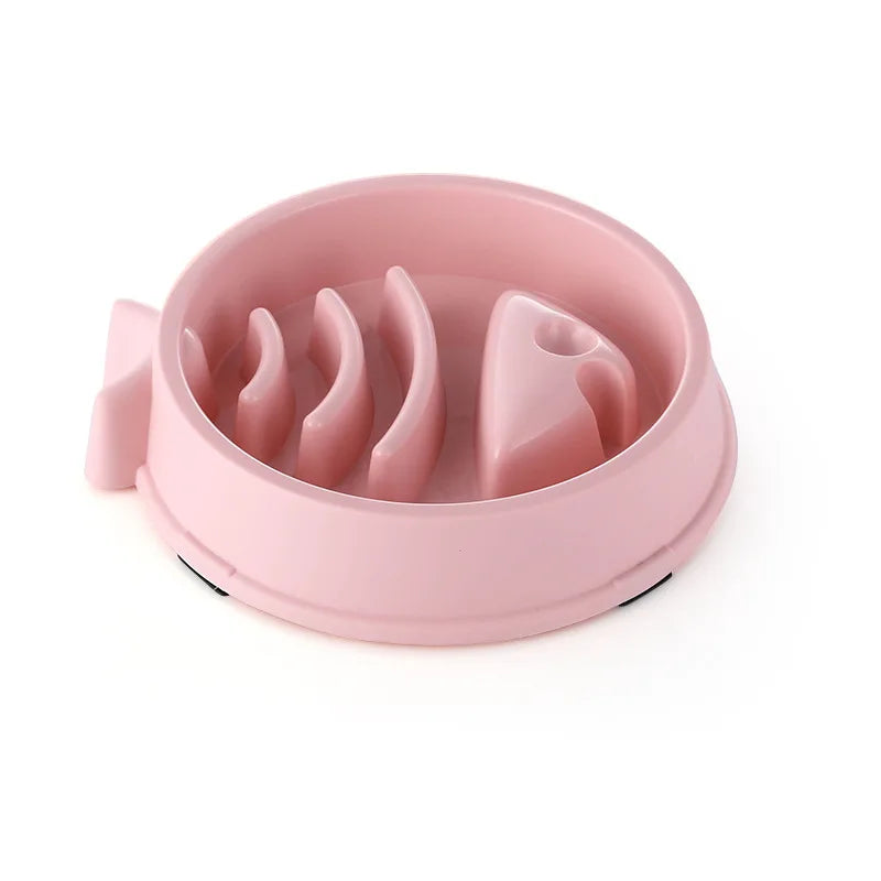 Anti-Choke Slow Feed Pet Bowl – Non-Slip Maze Design (Several Colours & Designs to Pick)