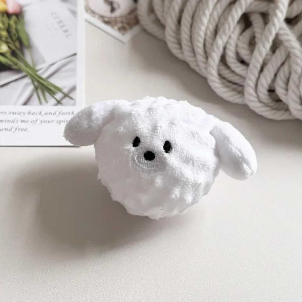 Squeaky Spiked Bouncing Ball Dog Toy – Teeth Cleaning for Small Dogs