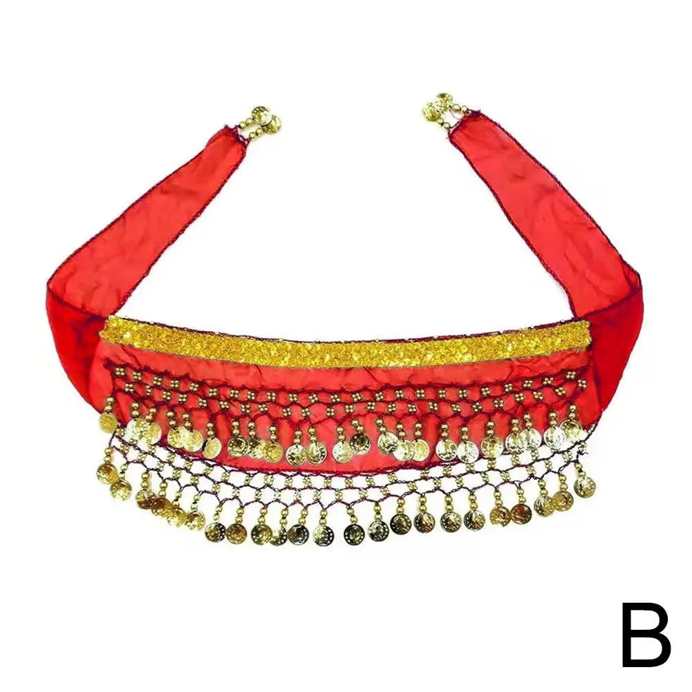 Pet Belly Dance Hip Scarf & Booty Decoration – Sequin Pet Costume