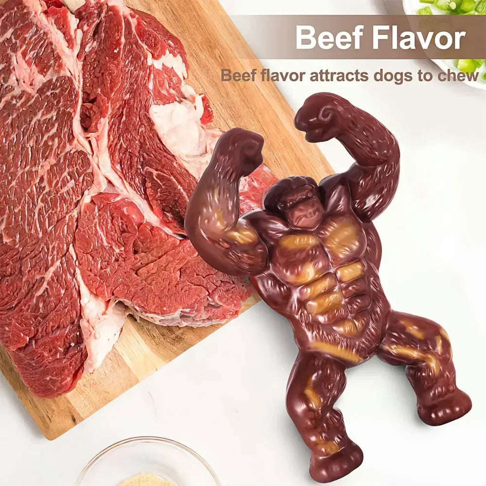 Indestructible Gorilla Dog Chew Toy – For Aggressive Chewers