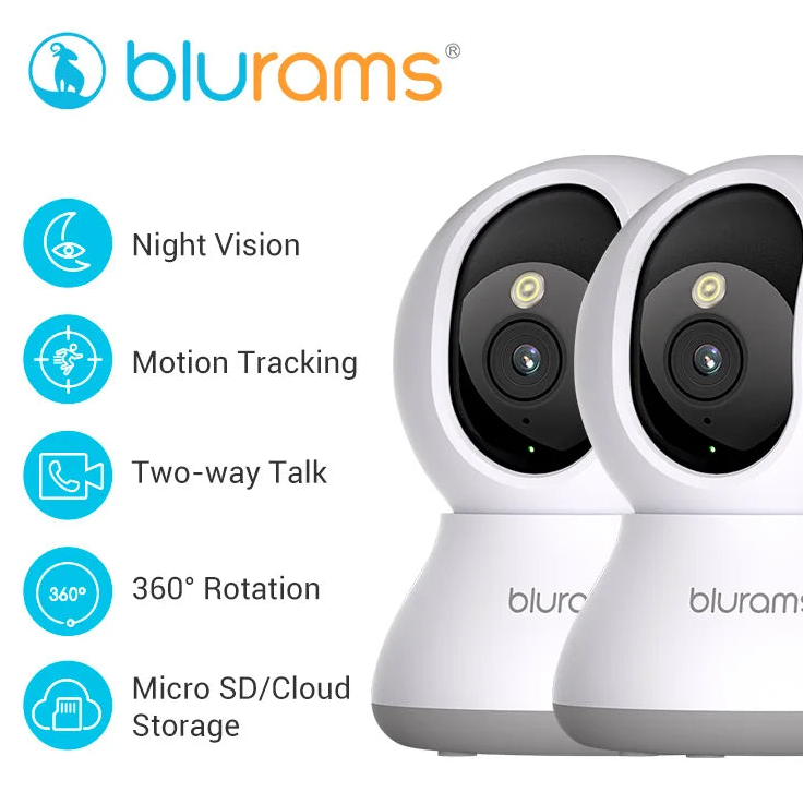 Blurams 2K Indoor PetCam Security – Monitor Your Pet Anywhere
