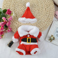 Santa Claus Pet Costume – Festive Dress Up for Cats & Dogs