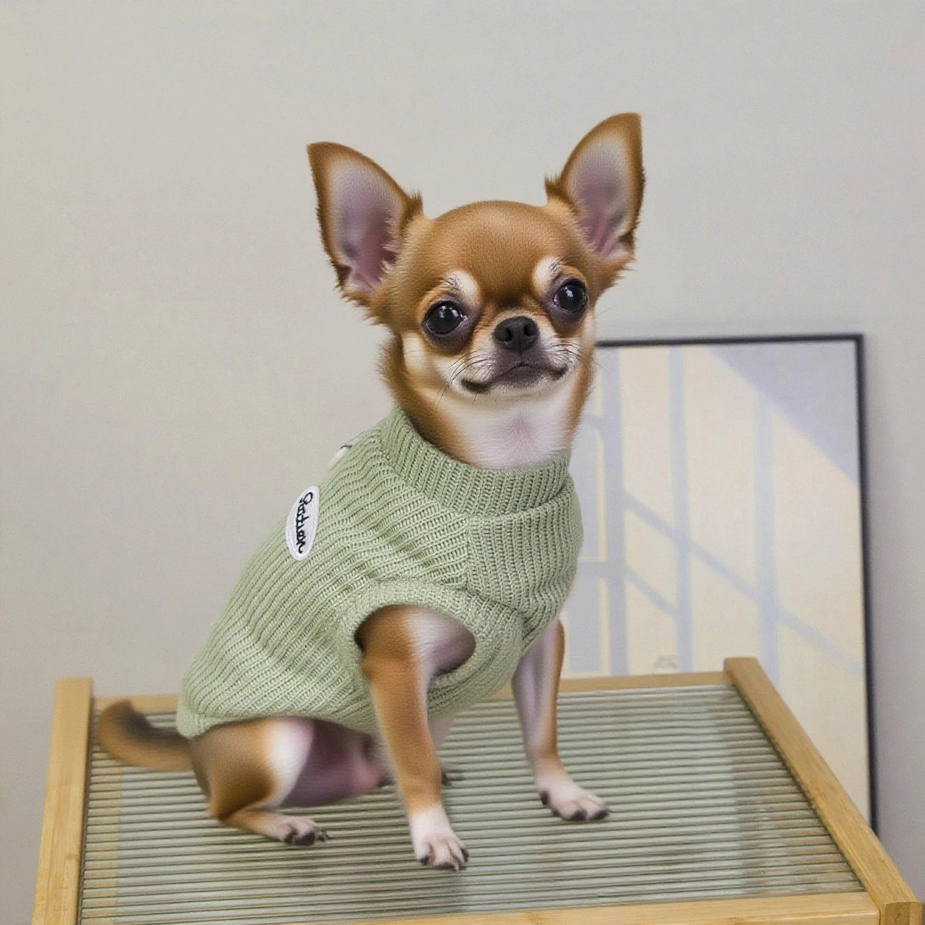 Knitted Pullover Dog Sweater – Winter Jumper for Small Dogs | S–XXL