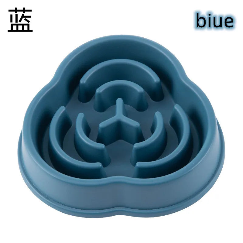 Anti-Choke Slow Feed Pet Bowl – Non-Slip Maze Design (Several Colours & Designs to Pick)