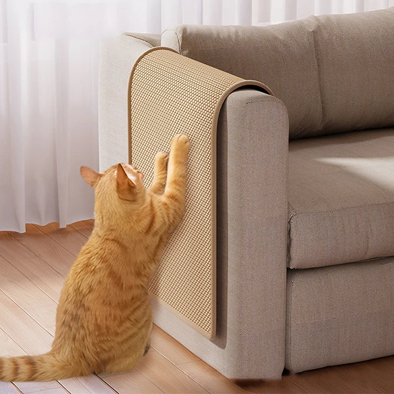 Natural Sisal Cat Scratch Pad – Wall Mountable Claw Grinding Board