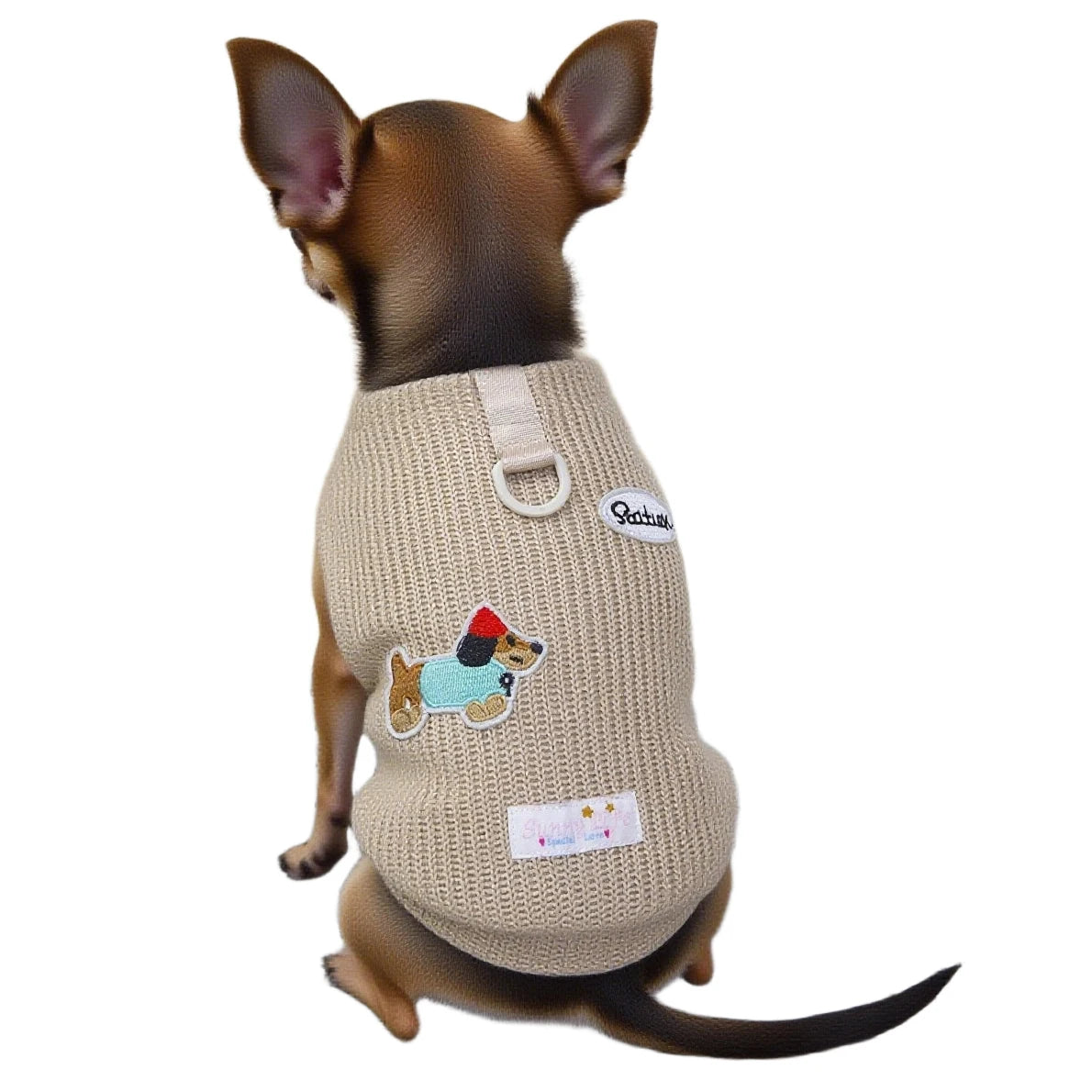 Knitted Pullover Dog Sweater – Winter Jumper for Small Dogs | S–XXL