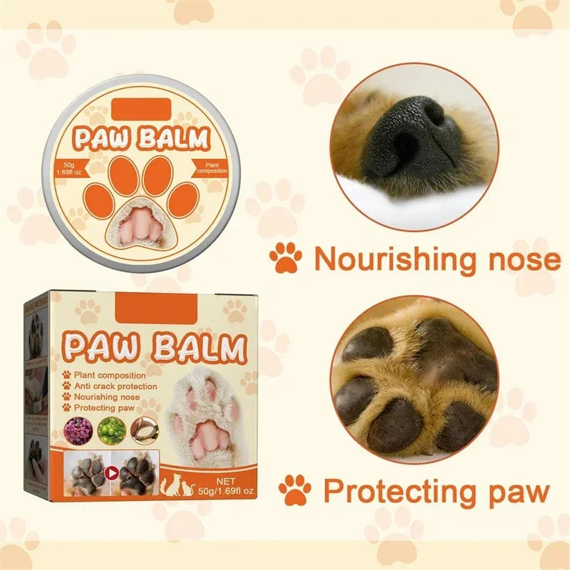 Natural Dog & Cat Paw Balm – Moisturising Paw & Nose Cream